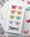 WAFFLE FLOWER: Multiple Butterflies | Combo Stencil & Die