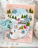 WAFFLE FLOWER: Snow Angel Sentiments | Stamp