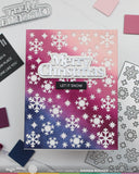 WAFFLE FLOWER:  Snowflake Background | Die