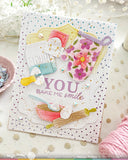 WAFFLE FLOWER: Stamp | Bake With Love