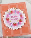 WAFFLE FLOWER: Stencil & Die | Cake Focal