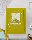 WAFFLE FLOWER: Die | Square Postage Die