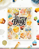 WAFFLE FLOWER: Stamp & Die Combo | Your Day Sentiments