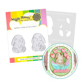 WAFFLE FLOWER: Basketful of Bunny | Stencil & Die