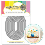 WAFFLE FLOWER: Die | A2 Piercing Elongated Ovals