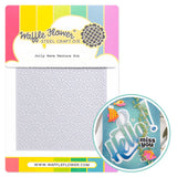 WAFFLE FLOWER: Die | Jolly Wave Texture