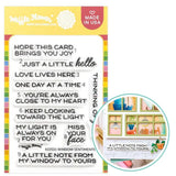 WAFFLE FLOWER: Stamp | Window Setiments