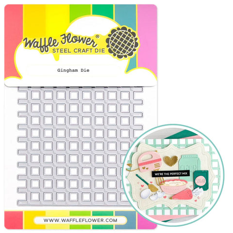 WAFFLE FLOWER: Die | Gingham