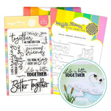 WAFFLE FLOWER: Better Together | Combo Stamp & Die