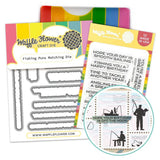 WAFFLE FLOWER: Stamp & Die Combo | Fishing Puns