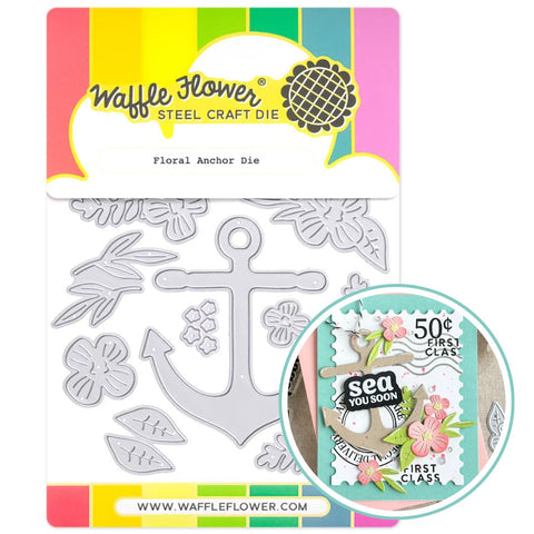 WAFFLE FLOWER: Floral Anchor | Die
