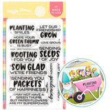 WAFFLE FLOWER: Stamp | Green Thumb Sentiments