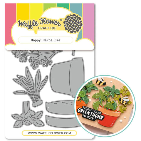 WAFFLE FLOWER: Die | Happy Herbs