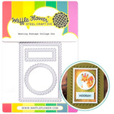 WAFFLE FLOWER: Nesting Postage Collage | Die