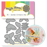 WAFFLE FLOWER: Die | Postage Collage Garden Critters