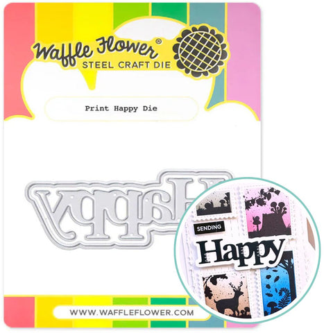 WAFFLE FLOWER:  Print Happy | Die