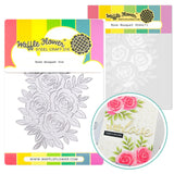 WAFFLE FLOWER: Rose Bouquet | Combo Stencil & Die
