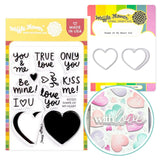 WAFFLE FLOWER: Shape Of My Heart | Combo Stamp & Die