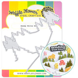 WAFFLE FLOWER:  Snowy Hills | Die