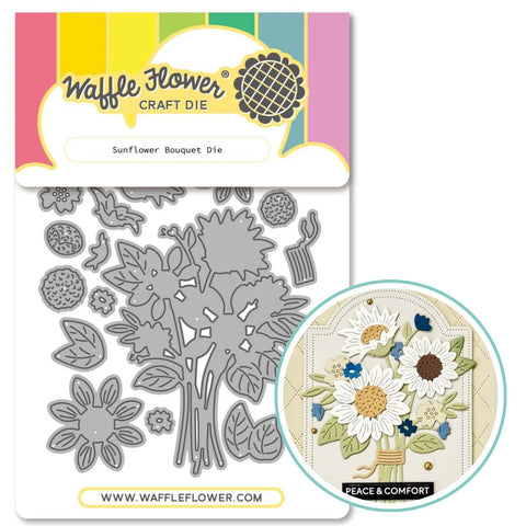 WAFFLE FLOWER: Die | Sunflower Bouquet