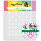 WAFFLE FLOWER: Tiny Square | Stencil