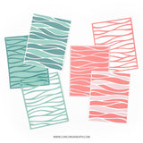 CONCORD & 9 th : Wavy Card Front | Die