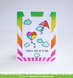 LAWN FAWN: Whoosh, Kites | Stamp & Lawn Cuts Die Bundle