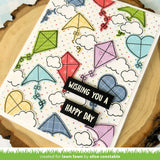 LAWN FAWN: Whoosh, Kites | Stamp & Lawn Cuts Die Bundle