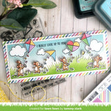 LAWN FAWN: Whoosh, Kites | Stamp & Lawn Cuts Die Bundle