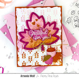 PRETTY PINK POSH: Die | Wide Leaf Shaker