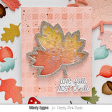 PRETTY PINK POSH: Die | Wide Leaf Shaker