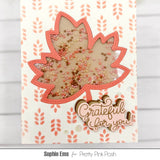 PRETTY PINK POSH: Die | Wide Leaf Shaker