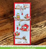 LAWN FAWN: Winter Birds | Stamp