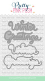 PRETTY PINK POSH: Winter Greetings Shadow | Die