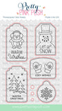 PRETTY PINK POSH: Winter Tags | Stamp & Die Bundle