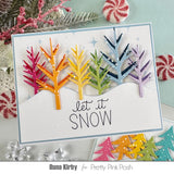 PRETTY PINK POSH: Snowy Hills Borders | Die