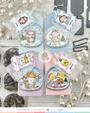 MAMA ELEPHANT: Wonderland Globes | Stamp & Die Bundle