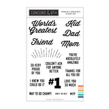 CONCORD & 9 th : World's Greatest | Stamp and Die Bundle