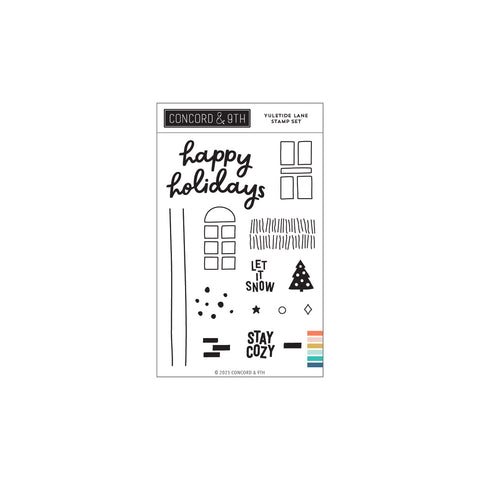 CONCORD & 9 th : Yuletide Lane | Stamp