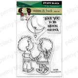 PENNY BLACK : Moon & Back | Stamp & Die Bundle