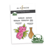 ALTENEW: Lovely Rose Peony + Add-on Die | Build A Garden