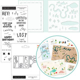 CONCORD & 9 th : Bundle Stamp, Stencil & Die | Adventure Awaits