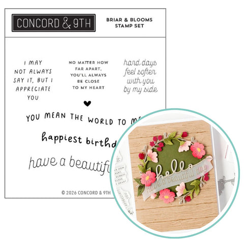 CONCORD & 9 th : Stamp | Briar & Blooms