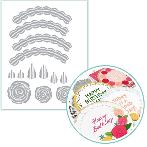 CONCORD & 9 th :  Embossing Folder | Icing On The Cake
