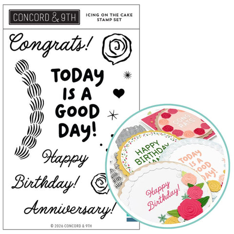 CONCORD & 9 th : Stamp | Icing On The Cake
