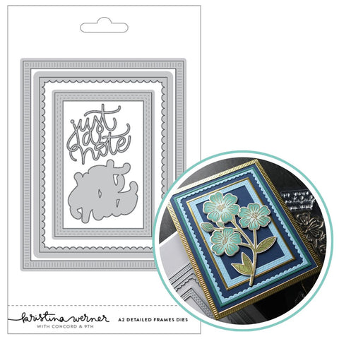 Kristina Werner | C9 : Die | A2 Detailed Frame Dies