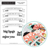 CONCORD & 9 th : Stamp | Lovely Ladybug