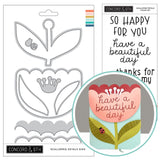 CONCORD & 9 th : Scalloped Petals | Stamp & Die Bundle