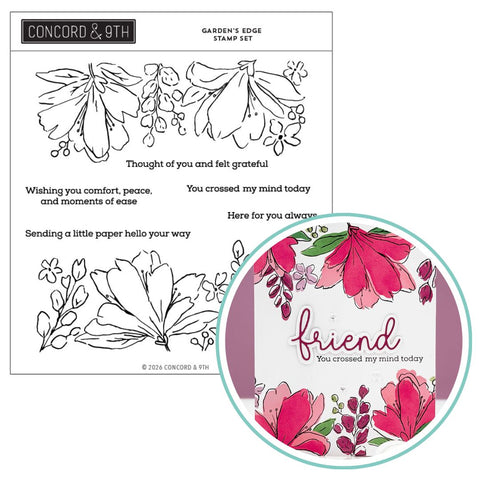 CONCORD & 9 th : Stamp | Garden's Edge