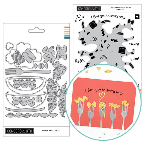 CONCORD & 9 th : Bundle Stamp & Die | Lotsa Pasta